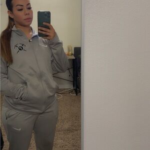 Nike Gray Athletic Tracksuit